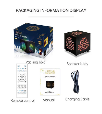 Iman Light Speaker Lampada Notturna Corano Azan touch